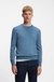 Cotton-cashmere sweater with logo label