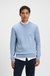 Cotton-cashmere sweater with logo label