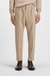 Tapered-fit trousers in stretch flannel