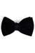 Pre-tied bow tie in cotton velvet