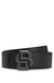 Reversible Italian-leather belt with Double B monogram buckle