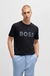 Cotton-jersey T-shirt with large logo