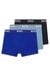 Three-pack of stretch-cotton trunks with logo waistbands
