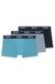 Three-pack of logo-waistband trunks in stretch cotton