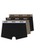 Three-pack of logo-waistband trunks in stretch cotton