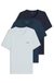 Three-pack of underwear T-shirts in cotton