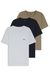Three-pack of underwear T-shirts in cotton