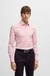 Slim-fit shirt in easy-iron stretch-cotton poplin