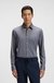 Slim-fit shirt in structured performance-stretch fabric