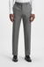 Slim-fit trousers in a patterned virgin-wool blend