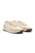 Mixed-material trainers with suede trims
