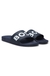 Italian-made slides with large logo detail