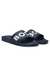 Italian-made slides with large logo detail