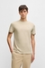 Structured-cotton slim-fit T-shirt with contrast collar