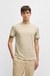 Structured-cotton slim-fit T-shirt with contrast collar