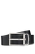 Reversible belt in Italian leather