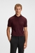 Active quick-dry polo shirt with gradient monogram jacquard