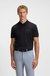 Structured-cotton polo shirt with zip neck