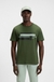 Relaxed-fit T-shirt in stretch fabric with logo artwork