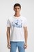 Cotton-jersey T-shirt with photographic print