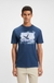 Cotton-jersey T-shirt with photographic print
