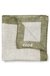 Printed pocket square with logo border