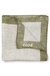 Printed pocket square with logo border