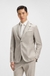 Slim-fit blazer in micro-patterned fabric
