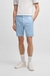 Slim-fit shorts in stretch-cotton twill