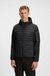 Water-repellent jacket with zipped sleeve pocket