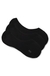 Three-pack of invisible socks in a cotton blend