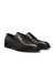 Penny loafers in printed and smooth leather