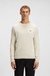Cotton sweater with contrast details
