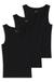 Three-pack of ribbed-cotton underwear vests
