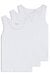 Three-pack of ribbed-cotton underwear vests