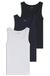 Three-pack of ribbed-cotton underwear vests