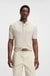 Regular-fit knit polo blended with cotton