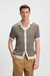 Regular-fit knit cardigan in cotton
