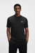 Porsche x BOSS mercerised-cotton T-shirt with Targa artwork