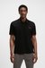 Porsche x BOSS polo shirt in cotton with moisture control
