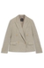 Regular-fit blazer in melange virgin wool