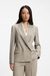 Regular-fit blazer in melange virgin wool