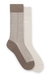 Two-pack of regular-length socks in a cotton blend