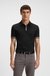 Mercerised-cotton slim-fit polo shirt with structured trims