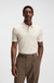 Mercerised-cotton slim-fit polo shirt with structured trims