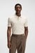 Mercerised-cotton slim-fit polo shirt with structured trims