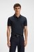 Mercerised-cotton slim-fit polo shirt with structured trims