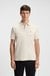 Pima-cotton polo shirt with Double B monogram