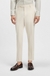 Machine-washable tapered-fit trousers in stretch fabric