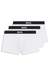 Three-pack of trunks in stretch cotton